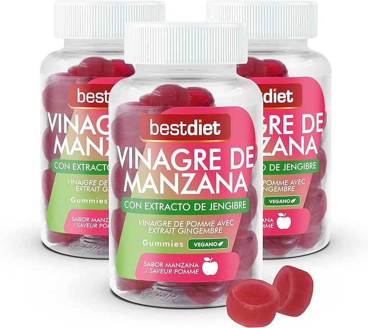 Gomitas  de vinagre de manzana