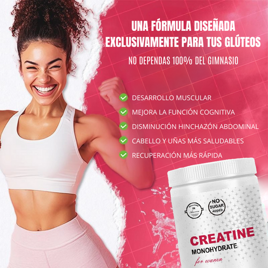 Suplemento de creatina para mujer - para crecimiento muscular magro, recuperación - additional image 4